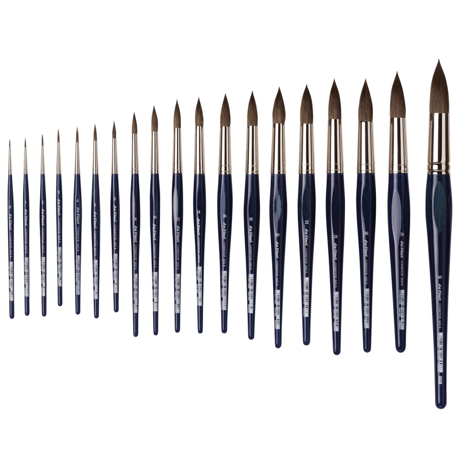 Davinci CDセット da Vinci | Cosmotop-Mix B 5530 penseel rond - gemengd haar